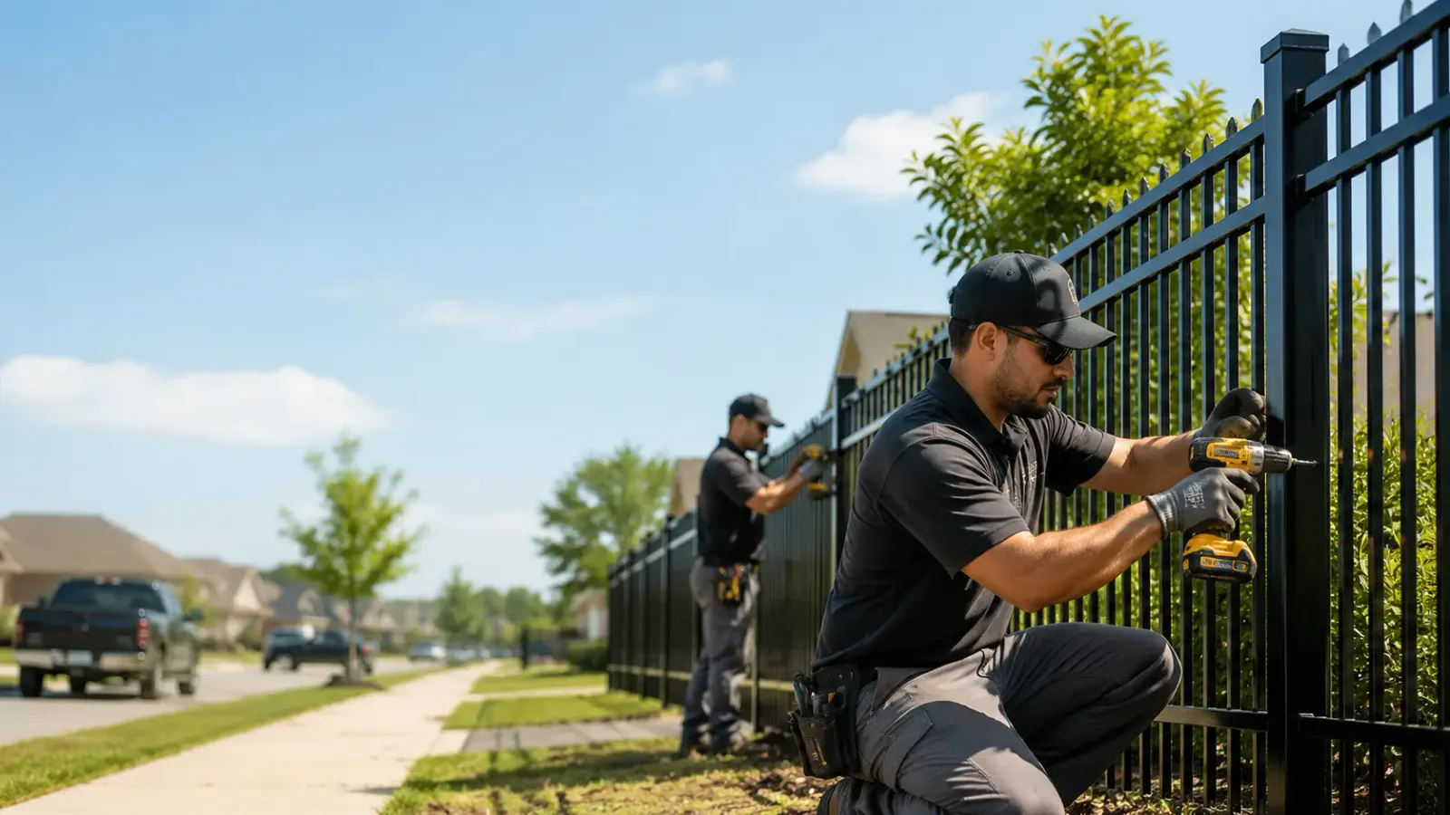 Metal Fence Installation in Grayville, IL